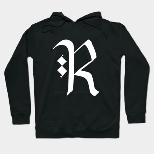 R Typography Hoodie